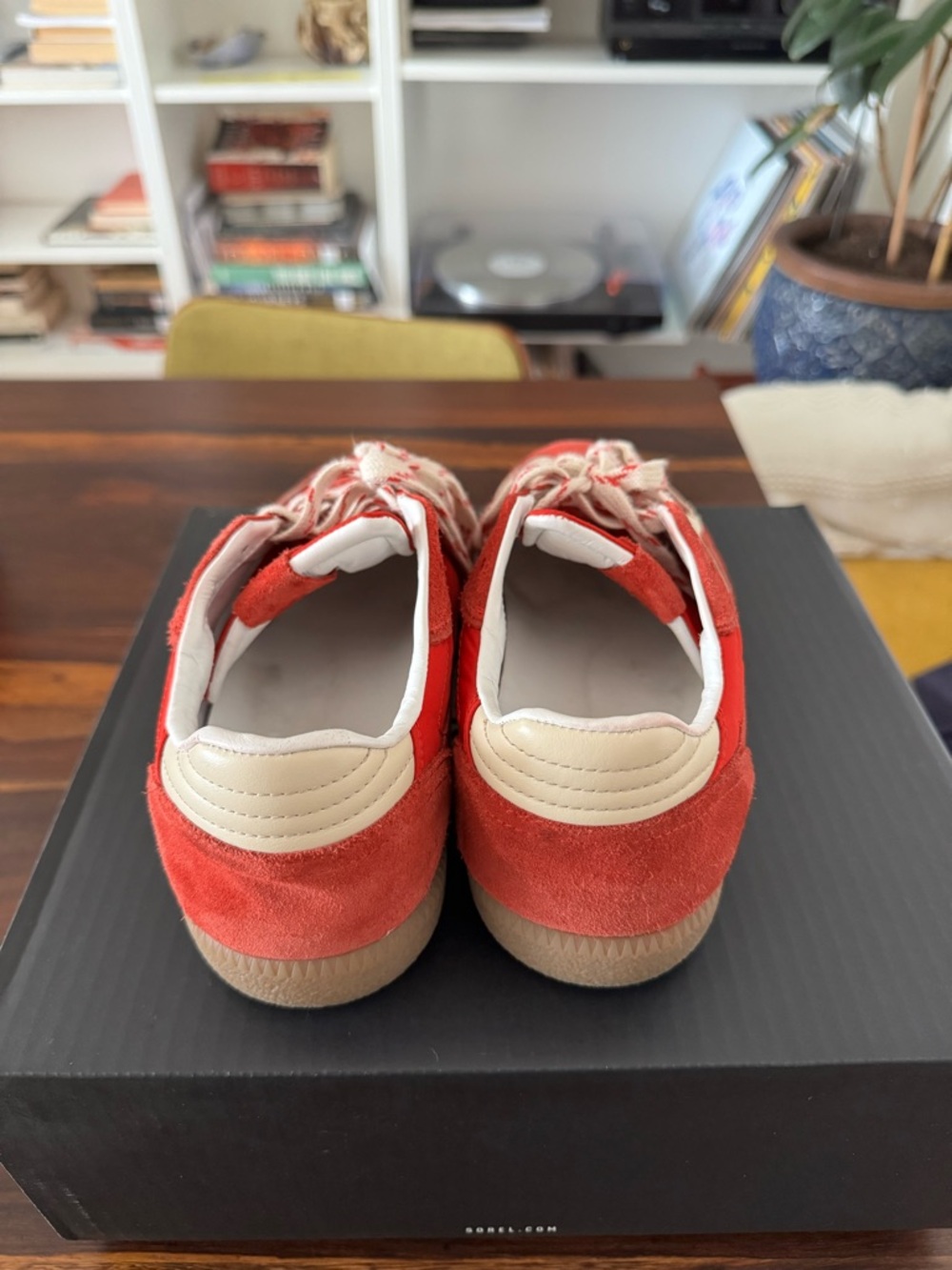 Alohas TB.490 RIFE SHEEN RED LEATHER - Picture 4 of 6